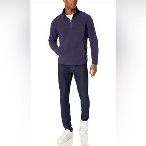 Men’s Quarter Zip Polar Fleece Pullover